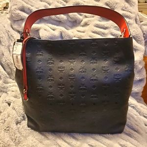 MCM large Klara Leather Hobo